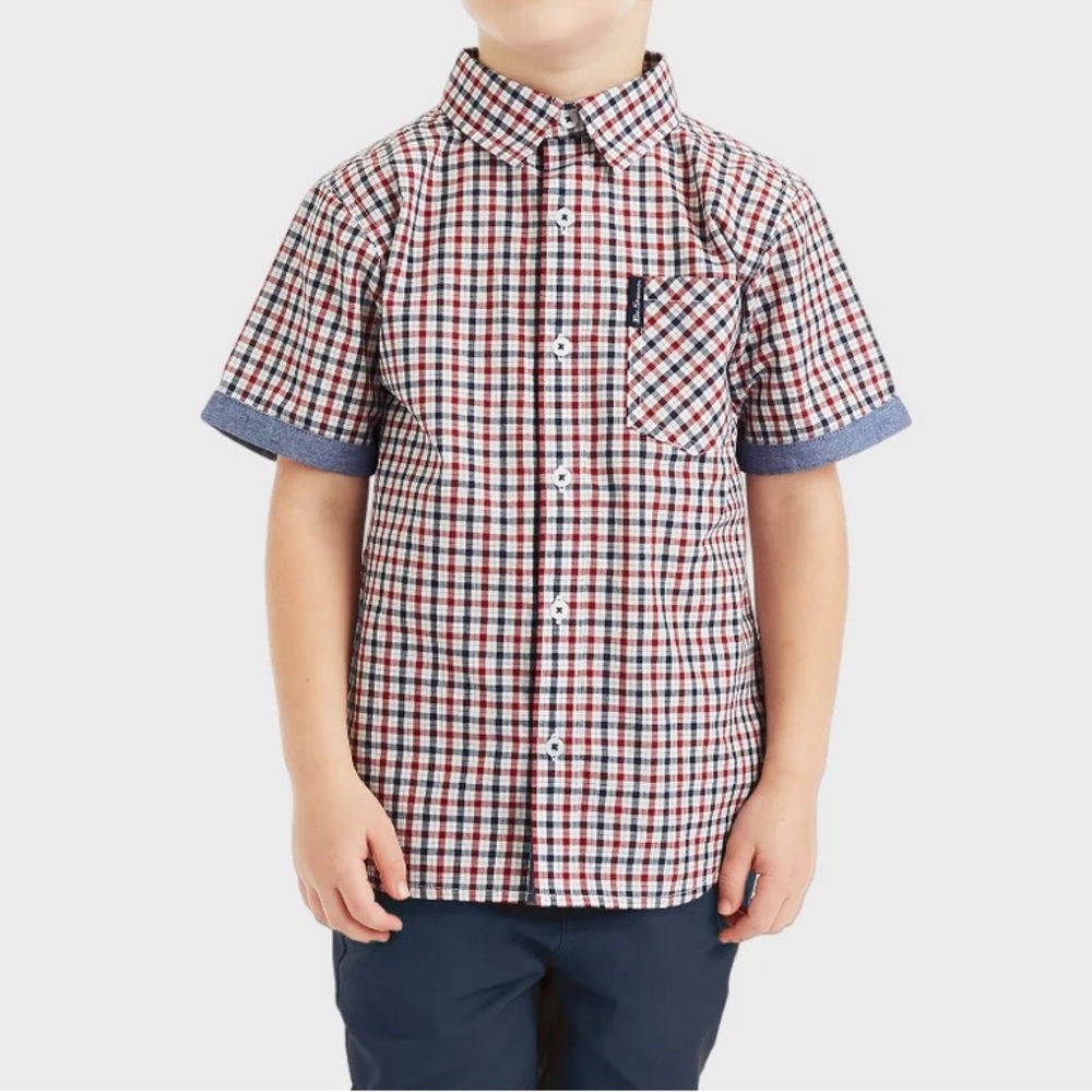 Ben Sherman Short Sleeve Button Down - 2T